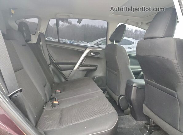 2T3WFREV1JW464591 2018 TOYOTA RAV4 Фиолетовый Вид задней части салона