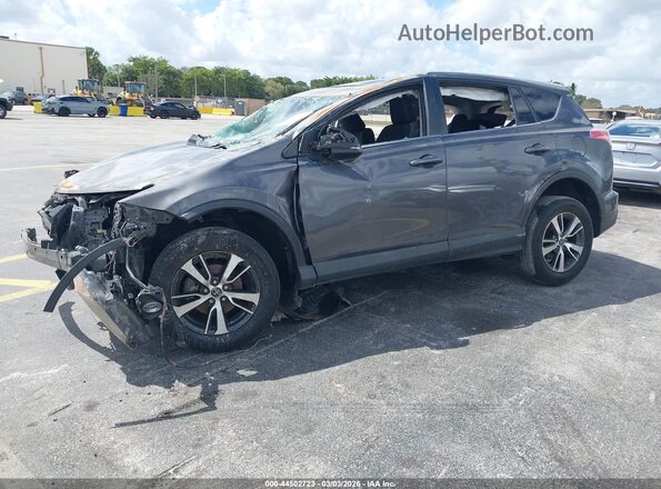 2T3WFREV6JW479376 2018 TOYOTA LE Gray Przód lewy