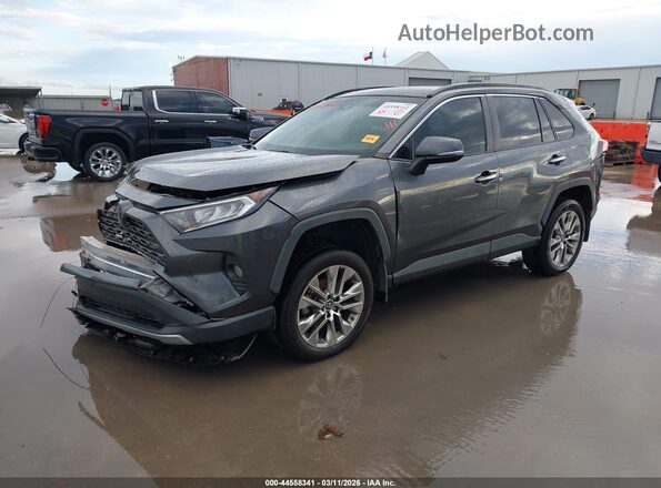 2T3Y1RFV8KC014347 2019 TOYOTA LIMITED Серый Передняя левая четверть