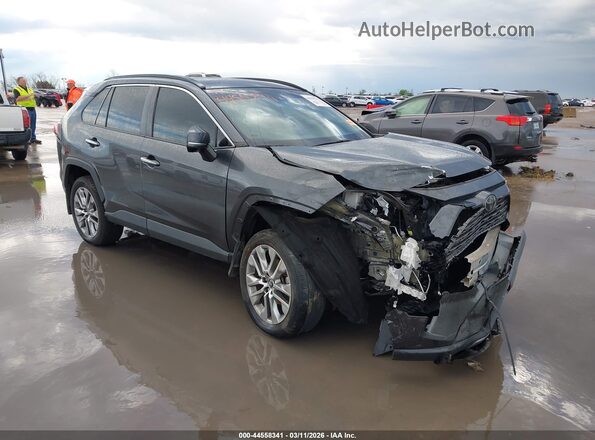 2T3Y1RFV8KC014347 2019 TOYOTA LIMITED Серый Передняя правая четверть
