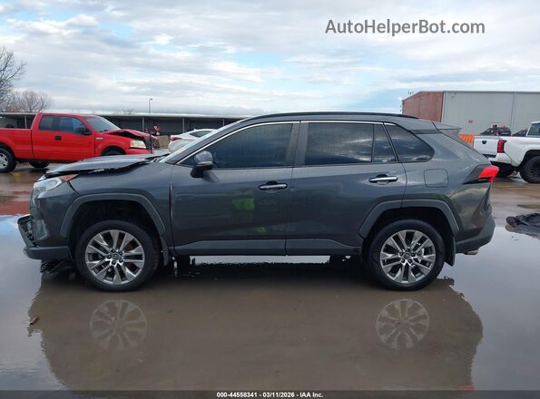 2T3Y1RFV8KC014347 2019 TOYOTA LIMITED Серый Панорамный вид салона 360°