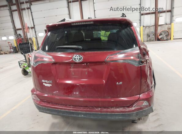 2T3ZFREV6JW425010 2018 TOYOTA LE Red 