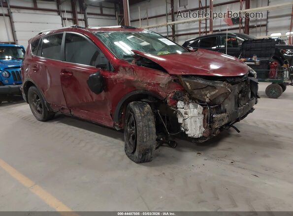 2T3ZFREV6JW425010 2018 TOYOTA LE Red Առջևի աջ