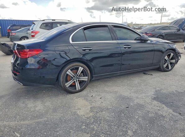 W1KAF4HB7SR268435 2025 MERCEDES-BENZ C-CLASS Черный Передняя правая четверть