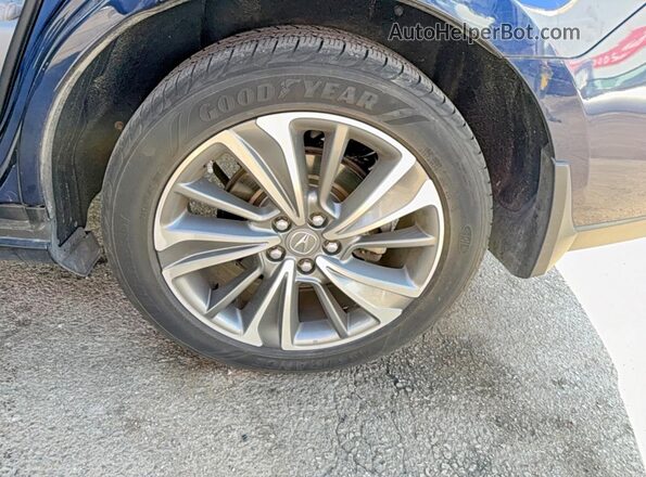 5FRYD4H54HB006216 2017 ACURA MDX Синий Панорамный вид салона 360°