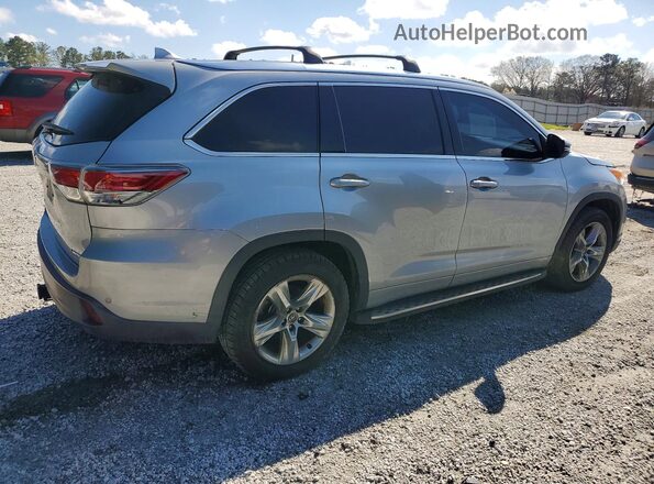 5TDYKRFH7GS126751 2016 TOYOTA LIMITED Серебряный Передняя правая четверть