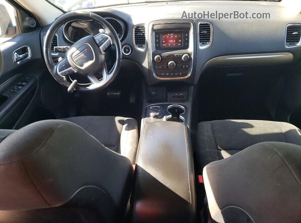1C4RDJAG8GC354063 2016 DODGE DURANGO Черный Вид щитка приборов