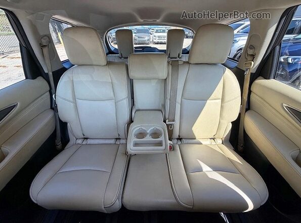 5N1DL0MN4LC547527 2020 INFINITI QX60 Белый Вид задней части салона