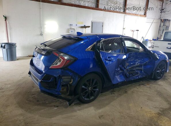 SHHFK7H87LU213314 2020 HONDA CIVIC Синий Передняя правая четверть