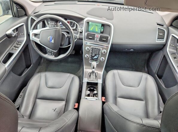 YV449MDM7G2864910 2016 VOLVO XC60 Black Вид щитка приладів