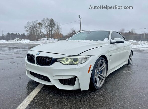 WBS3U9C57GP969947 2016 BMW M4 Белый Задняя правая четверть