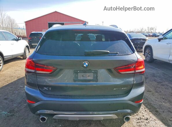 WBXJG9C01M5T06698 2021 BMW X1 Серый Вид салона спереди