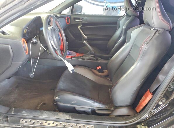 JF1ZCAC11G9602832 2016 SUBARU BRZ Black Widok deski rozdzielczej