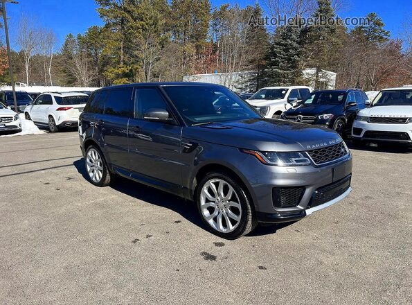 SALWR2RK1JA194882 2018 LAND ROVER RANGE Серый Задняя правая четверть