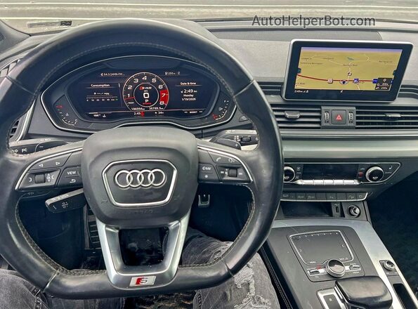 WA1B4AFYXK2022198 2019 AUDI SQ5 Серый Вид панели приборов