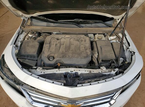 2G11Z5S3XK9135213 2019 CHEVROLET IMPALA Белый Вид задней части салона