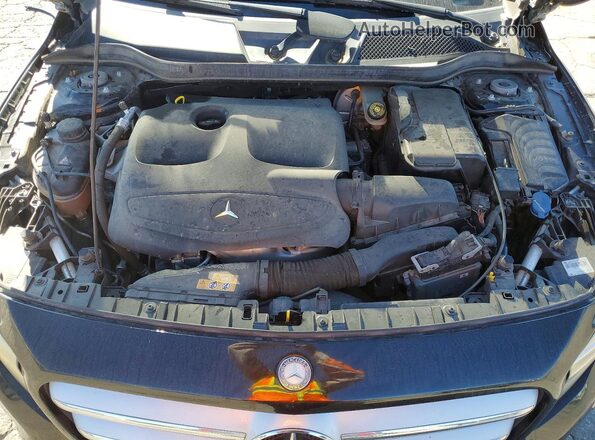 WDCTG4EB3HJ321489 2017 MERCEDES-BENZ GLA Черный Вид наклейки с VIN-кодом