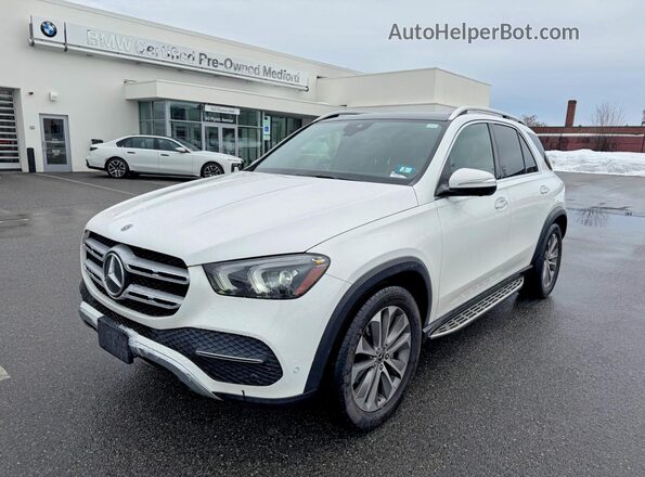 4JGFB4KBXLA130503 2020 MERCEDES-BENZ GLE White Задня ліва чверть