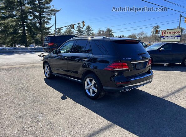 4JGDA5JB2JB135655 2018 MERCEDES-BENZ GLE Черный Передняя правая четверть