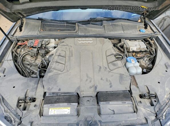 WA1LAAF78HD017793 2017 AUDI Q7 Gray Вид підкапотного простору
