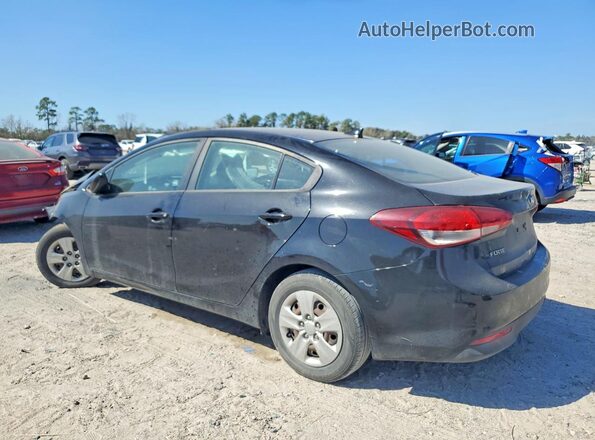 3KPFK4A74HE158321 2017 KIA FORTE Черный Задняя левая четверть