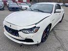 2016 Maserati Ghibli S Белый vin: ZAM57RSA0G1172444