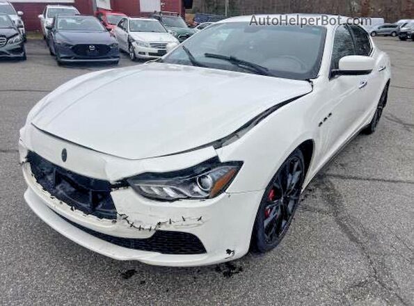 ZAM57RSA0G1172444 2016 MASERATI GHIBLI Белый Задняя правая четверть