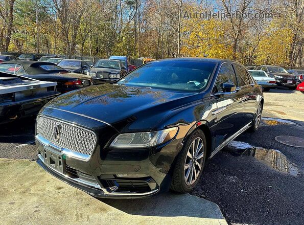 1LN6L9UK9H5617828 2017 LINCOLN TOWNHOUSE CONTINENTAL Черный Задняя правая четверть