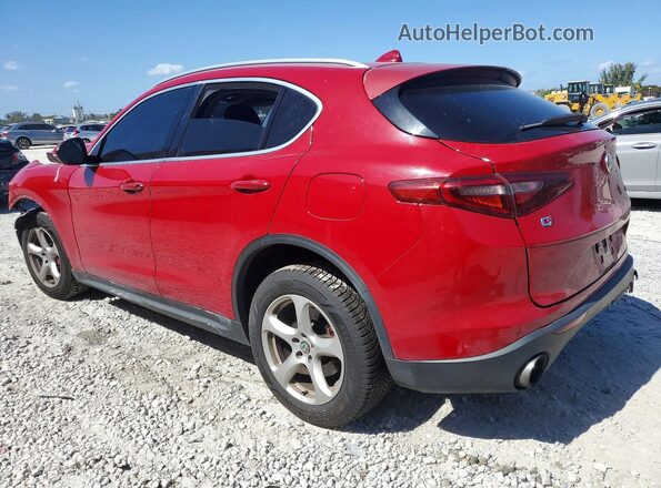 ZASFAKAN3J7B81138 2018 ALFA ROMEO STELVIO Красный Задняя правая четверть