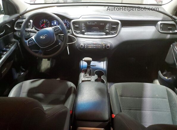 5XYPGDA30KG564383 2019 KIA SORENTO Бордовый Вид щитка приборов