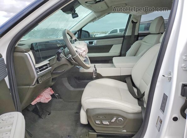 5NMP5DGL9SH080389 2025 HYUNDAI SANTA FE CALLIGRAPHY White წინა სალონის ხედი
