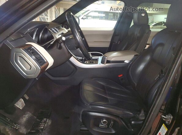 SALWR2VF1GA544299 2016 LAND ROVER RANGE ROVER Черный Вид панели приборов