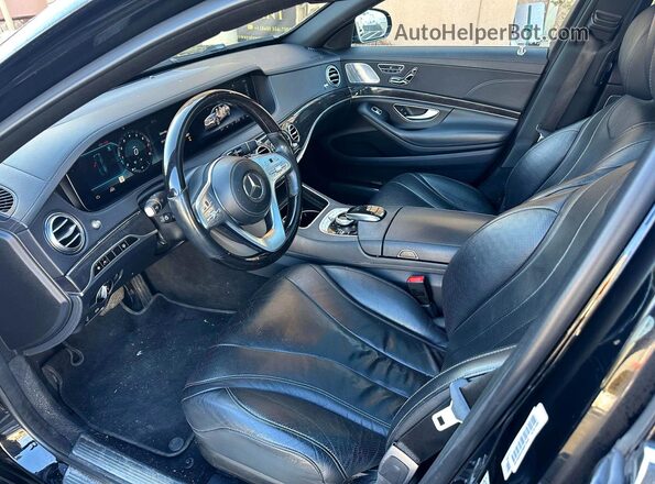 WDDUG6EB4KA439487 2019 MERCEDES-BENZ S-CLASS Black Սալոնի հետևի տեսք