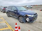 2019 Mitsubishi Outlander Es Синий vin: JA4AD2A34KZ003716