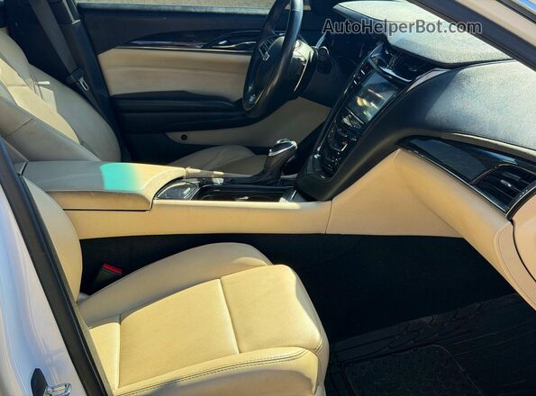 1G6AX5SS3K0143154 2019 CADILLAC CTS Белый Вид сзади
