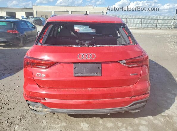 WA1DECF38R1049860 2024 AUDI Q3 Red Вид салону спереду