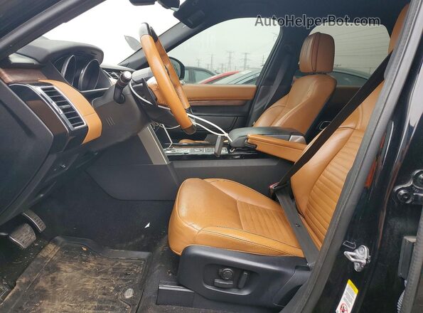 SALRHBBV3HA042147 2017 LAND ROVER DISCOVERY Black წინა პანელის ხედი