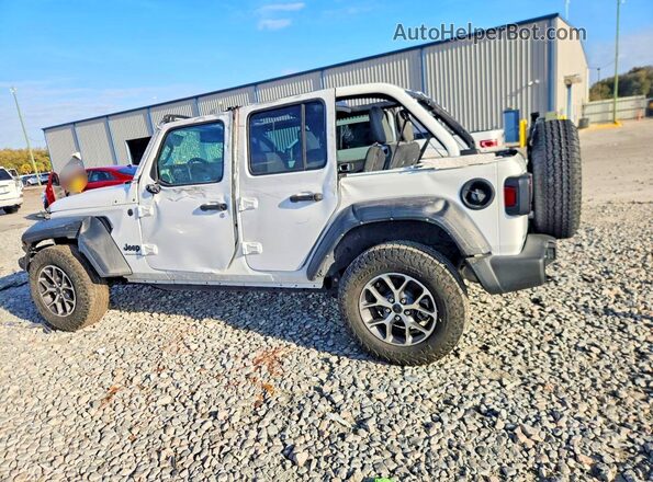 1C4PJXDN0RW117162 2024 JEEP WRANGLER Белый Задняя правая четверть