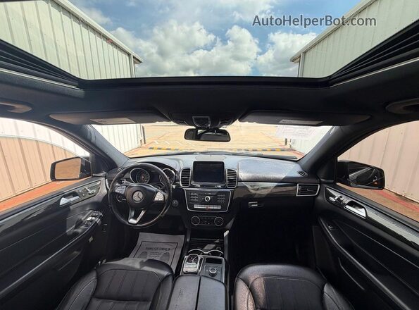 4JGDA5JBXJB028725 2018 MERCEDES-BENZ GLE Black Widok tylnych siedzeń
