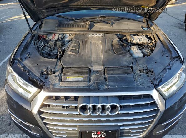WA1LAAF75HD051626 2017 AUDI Q7 Черный Вид наклейки с VIN-кодом