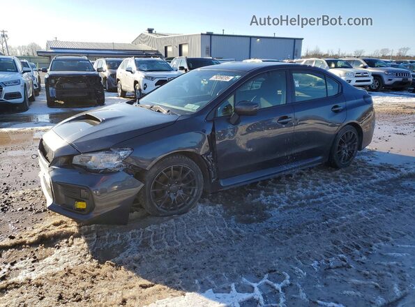 JF1VA1A62J9807795 2018 SUBARU WRX Черный Задняя левая четверть