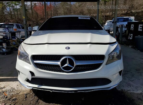 WDDSJ4EB0HN406887 2017 MERCEDES-BENZ CLA-CLASS White Вид ззаду