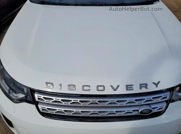 SALRR2RK8JA047746 2018 LAND ROVER DISCOVERY Белый Вид наклейки с VIN-кодом