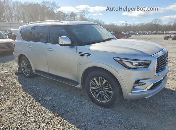 JN8AZ2NF6L9703304 2020 INFINITI QX80 Silver Вид спереду