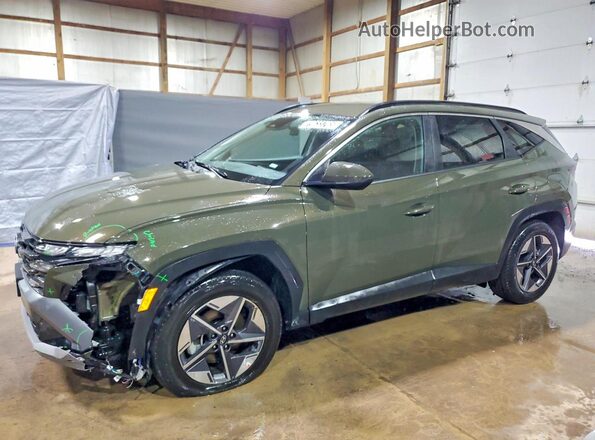 5NMJBCDE3TH661919 2026 HYUNDAI TUCSON Зеленый Передняя левая четверть