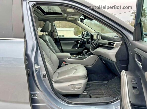 5TDKDRBH0PS005727 2023 TOYOTA HIGHLANDER Серый Вид панели приборов