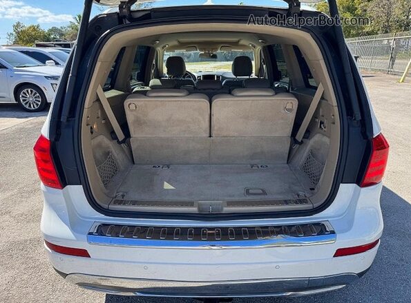 4JGDF6EE7GA661595 2016 MERCEDES-BENZ GL-CLASS White Widok wnętrza z przodu