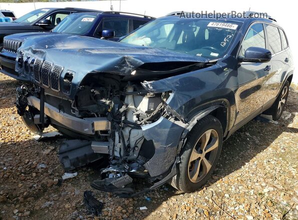 1C4PJMDXXMD118548 2021 JEEP CHEROKEE Бирюзовый Задняя левая четверть