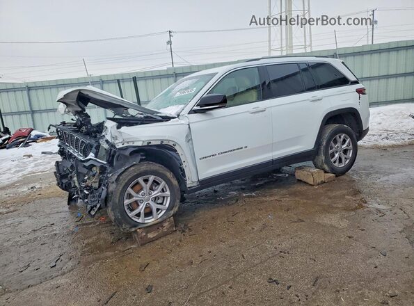 1C4RJHBG7N8558532 2022 JEEP GRAND CHER White Przód lewy
