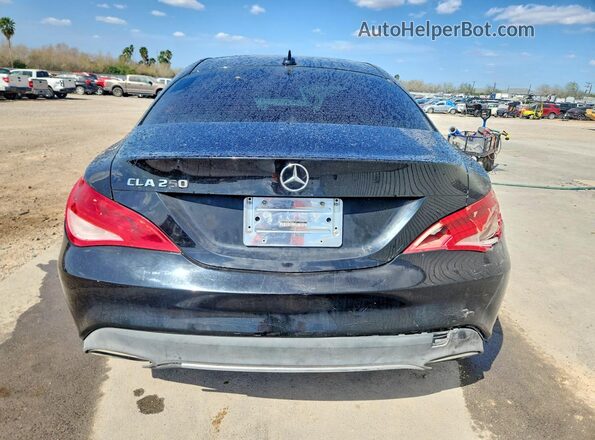 WDDSJ4EB8JN506127 2018 MERCEDES-BENZ CLA-CLASS Black Widok wnętrza z przodu